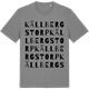 Mid Heather Gray t-shirt med Källbergstorp ordlek t-shirt