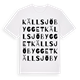 Källsjöbygget ordlek t-shirt