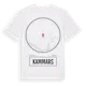 White t-shirt med Kammars t-shirt