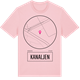 Pink Cotton t-shirt med Kanaljen t-shirt