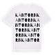 Kantorn ordlek t-shirt