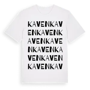 Kaven ordlek t-shirt – ekologisk bomull t-shirt från Pinshirt