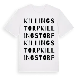 Killingstorp ordlek t-shirt – ekologisk bomull t-shirt från Pinshirt
