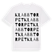 Klabbtorpet ordlek t-shirt