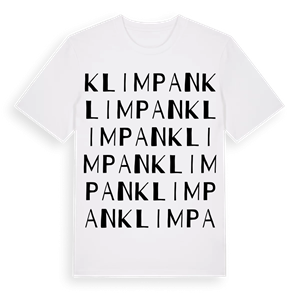 Klimpan ordlek t-shirt – ekologisk bomull t-shirt från Pinshirt