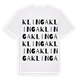 Klinga ordlek t-shirt