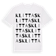 Klittas ordlek t-shirt