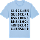 Blue Soul t-shirt med Klockarns ordlek t-shirt