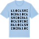 Blue Soul t-shirt med Klocksveden ordlek t-shirt