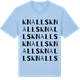 Blue Soul t-shirt med Knalls ordlek t-shirt