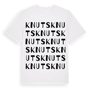Knuts ordlek t-shirt – ekologisk bomull t-shirt från Pinshirt