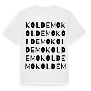 Koldemo ordlek t-shirt – ekologisk bomull t-shirt från Pinshirt
