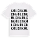 Kölen ordlek t-shirt