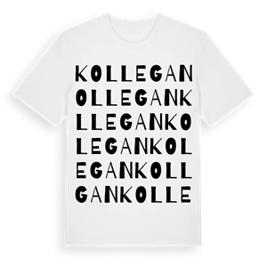 Kollegan ordlek t-shirt – ekologisk bomull t-shirt från Pinshirt