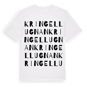 Kringellugnan ordlek t-shirt – ekologisk bomull t-shirt från Pinshirt