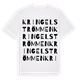 Kringelströmmen ordlek t-shirt
