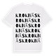 Kroknäs ordlek t-shirt