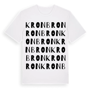 Kronbron ordlek t-shirt – ekologisk bomull t-shirt från Pinshirt