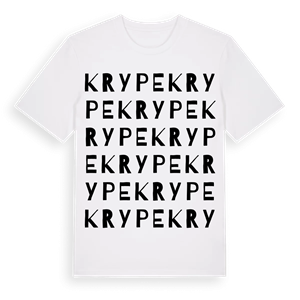 Krype ordlek t-shirt – ekologisk bomull t-shirt från Pinshirt