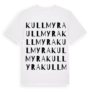 Kullmyra ordlek t-shirt – ekologisk bomull t-shirt från Pinshirt
