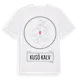 White t-shirt med Kusö Kalv t-shirt