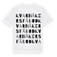 Kvarnåkers fäbod ordlek t-shirt