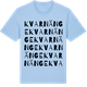 Blue Soul t-shirt med Kvarnänge ordlek t-shirt