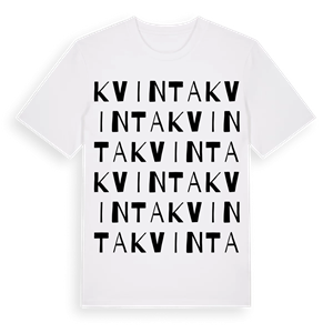 Kvinta ordlek t-shirt – ekologisk bomull t-shirt från Pinshirt