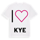 Jag älskar Kye t-shirt stort tryck