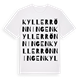 Kyllerrönningen ordlek t-shirt