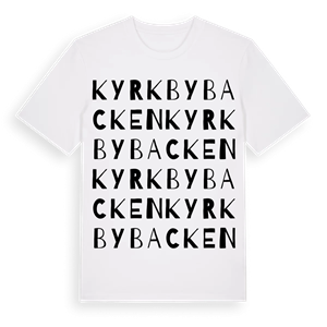 Kyrkbybacken ordlek t-shirt – ekologisk bomull t-shirt från Pinshirt
