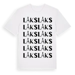 Låks ordlek t-shirt – ekologisk bomull t-shirt från Pinshirt
