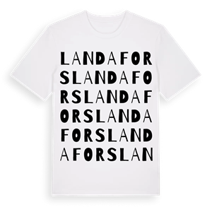 Landafors ordlek t-shirt – ekologisk bomull t-shirt från Pinshirt