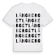 Långberget ordlek t-shirt