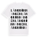 Långrönningen ordlek t-shirt
