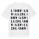 Långviksvallen ordlek t-shirt