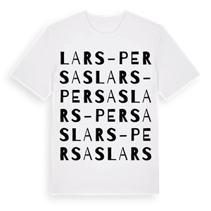 Lars-Persas ordlek t-shirt – ekologisk bomull t-shirt från Pinshirt