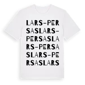 Lars-Persas ordlek t-shirt – ekologisk bomull t-shirt från Pinshirt