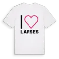 Jag älskar Larses t-shirt stort tryck