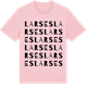 Pink Cotton t-shirt med Larses ordlek t-shirt