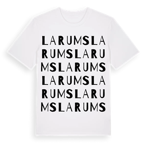 Larums ordlek t-shirt – ekologisk bomull t-shirt från Pinshirt
