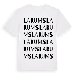 Larums ordlek t-shirt – ekologisk bomull t-shirt från Pinshirt