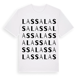 Lassa ordlek t-shirt – ekologisk bomull t-shirt från Pinshirt