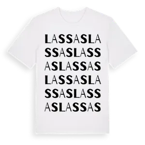 Lassas ordlek t-shirt – ekologisk bomull t-shirt från Pinshirt