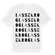 Lassekrog ordlek t-shirt