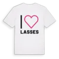 Jag älskar Lasses t-shirt stort tryck