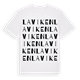 Laviken ordlek t-shirt