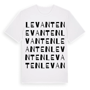 Levanten ordlek t-shirt – ekologisk bomull t-shirt från Pinshirt