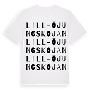 Lill-Öjungskojan ordlek t-shirt – ekologisk bomull t-shirt från Pinshirt