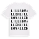 Lillbovallen ordlek t-shirt